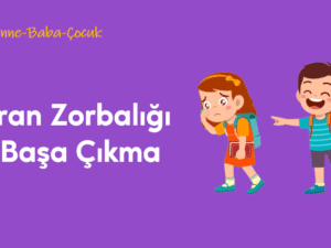 01.05.009. Akran Zorbalığı İle Başa Çıkma